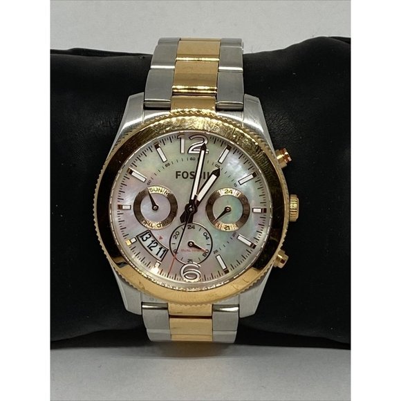 Fossil Perfect Boyfriend ES4135 Womens Stainless S - Picture 1 of 12